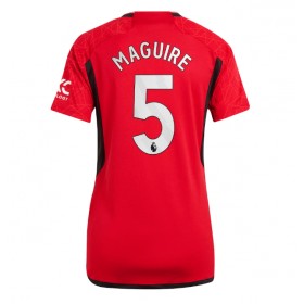 Manchester United Harry Maguire #5 Hemmakläder Dam 2023-24 Kortärmad